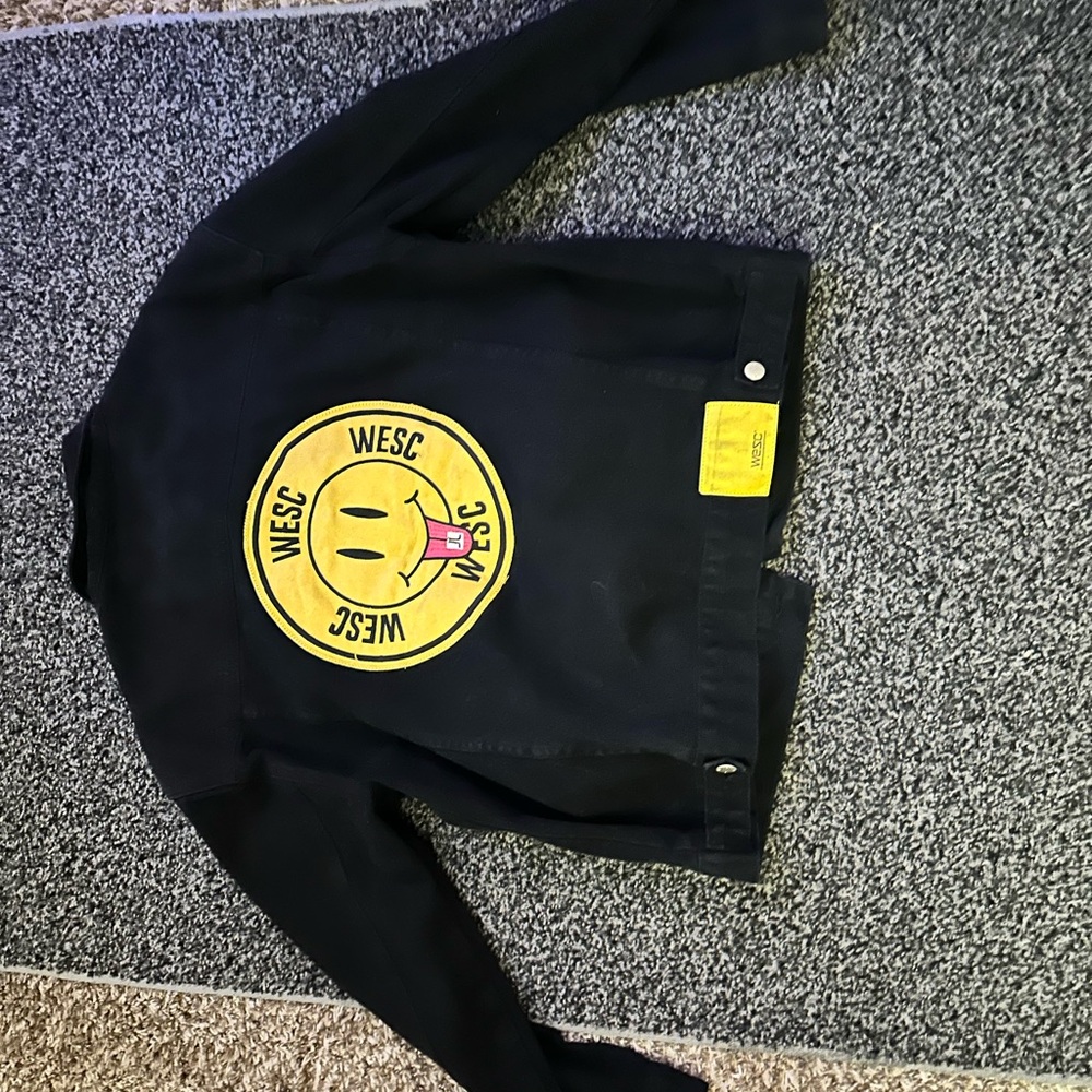 Wesc smiley face jacket